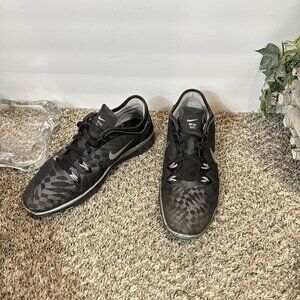 Nike Womens Free 5.0 TR Fit 5 806277-001 Black Running Shoes Sneakers Size 8.5